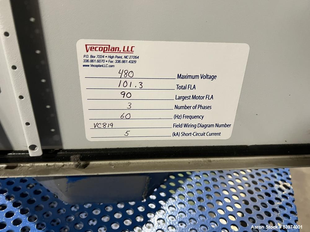 Used Vecoplan RG52-75 SPK Single-Shaft Shredder for Sale – 75 HP Industrial Grinder
